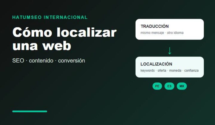 Cómo localizar una web para otro país
